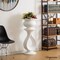 Uniquewise 39-Inch Modern Open-Frame Pedestal Planter Tall Indoor Plant Stand for Living Rooms & Entryways Decorative Accent for Home Decor Office Interiors Garden Spaces or Balcony Corner Displays